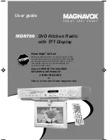 Magnavox MDR700 Guía Del Usuario preview