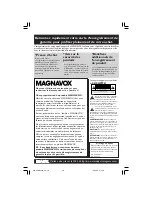 Preview for 1 page of Magnavox MDV460 Manuel D'Utilisation