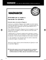 Preview for 5 page of Magnavox MME100 - Audio Micro System Guía Del Usuario