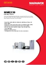 Magnavox MME239 - Micro DVD Home Theater System Test Leaflet preview