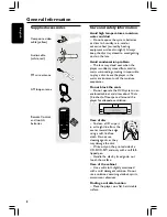 Preview for 8 page of Magnavox MRD130 - Dvd Home Theatre System User Manual