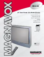 Magnavox MS3650C - 36" Smart Ctv Brochure предпросмотр