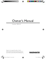 Preview for 1 page of Magnavox MSB4560 Owner'S Manual
