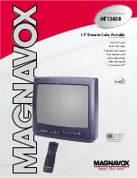 Preview for 1 page of Magnavox MT1340B Brochure