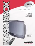 Предварительный просмотр 1 страницы Magnavox MT2501C Brochure