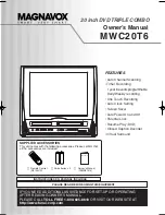 Magnavox MWC20T6 Owner'S Manual preview