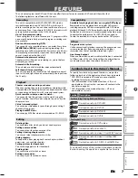 Preview for 9 page of Magnavox ZC320MW8 - DVD Recorder With TV Tuner Owner'S Manual