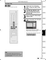 Preview for 73 page of Magnavox ZV450MW8 - DVD Recorder And VCR Combo Owner'S Manual