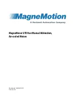 MagneMotion MagneMover LITE User Manual Addendum preview