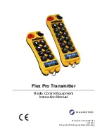 Preview for 1 page of Magnetek Flex Pro Instruction Manual