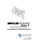 Preview for 1 page of Magnetek Impulse G+ series 4 Installation Manual