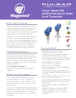 Magnetrol Pulsar R86 Manual preview