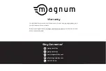 Preview for 11 page of Magnum Cosmopolitan Manual