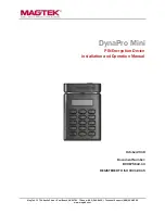 Magtek DynaPro Mini Installation And Operation Manual preview