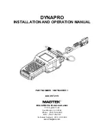 Magtek DYNAPRO Installation And Operation Manual preview