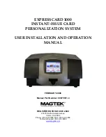 Magtek EXPRESSCARD 1000 User'S Installation And Operation Manual preview