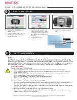 Preview for 4 page of Magtek ExpressCard 2000 Quick Installation Manual