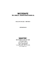 Предварительный просмотр 1 страницы Magtek MICRSafe Technical Reference Manual