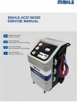 MAHLE ACX150 Service Manual preview