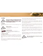 Предварительный просмотр 4 страницы Mahlkönig Kenia Operating Instructions Manual