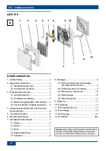 Preview for 2 page of Maico AKE 150 Mounting And Operating Instructions