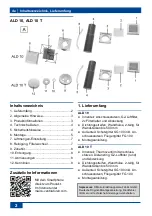 Предварительный просмотр 2 страницы Maico ALD 10 Mounting Instructions