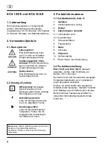 Предварительный просмотр 4 страницы Maico ECA 15/2 E Mounting And Operating Instructions