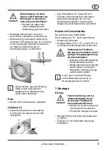 Preview for 5 page of Maico ECA piano Mounting And Operating Instructions