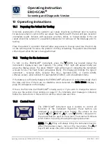 Preview for 25 page of Maico ERO SCAN Operating Instructions Manual