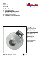 Maico ERR Series Mounting And Operating Instructions preview