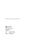 Preview for 42 page of Maico MA 28 Operation Manuals