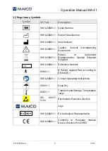 Preview for 9 page of Maico MA 41 Operation Manual