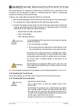 Preview for 16 page of Maico MI 24 Operation Manual