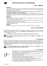 Preview for 7 page of Maidaid Halcyon AMH95WS User'S Installation Manual