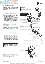 Preview for 13 page of Main Mersey Super User, Installation & Servicing Instructions