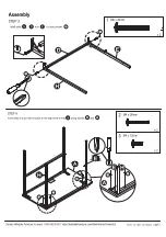 Preview for 6 page of Mainstays Side Storage Desk Assembly Instructions Manual