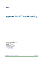 Preview for 1 page of Maipu MyPower S4100 Series Troubleshooting Manual