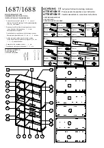 MAJA Möbel 1687 Assembling Instructions предпросмотр