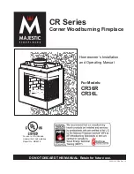 Majestic fireplaces CR36L Homeowner'S Installation And Operating Manual preview