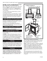 Preview for 14 page of Majestic fireplaces CVR36 Homeowner'S Installation And Operating Manual