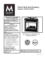 Majestic fireplaces DV360 Operating Manual preview