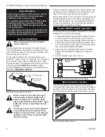 Предварительный просмотр 8 страницы Majestic fireplaces DV360 Operating Manual