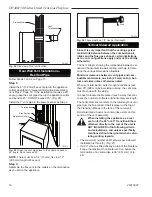 Preview for 16 page of Majestic fireplaces DV360 Operating Manual