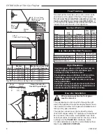 Предварительный просмотр 8 страницы Majestic fireplaces DVB4136 Homeowner'S Installation And Operating Manual