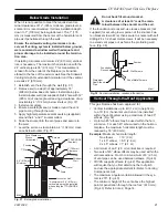 Preview for 21 page of Majestic fireplaces DVB4136 Homeowner'S Installation And Operating Manual