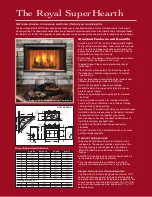 Preview for 3 page of Majestic fireplaces Royal Collection WMC36 Brochure & Specs