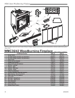 Preview for 18 page of Majestic fireplaces Royal Collection WMC36 Homeowner'S Installation And Operating Manual