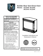 Preview for 1 page of Majestic 33LDVR Installation Instructions And Homeowner'S Manual