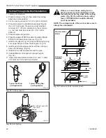 Preview for 22 page of Majestic 360DVS2 Homeowner'S Installation And Operating Manual