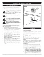 Preview for 29 page of Majestic DBT33 Installation Instructions & Homeowner'S Manual